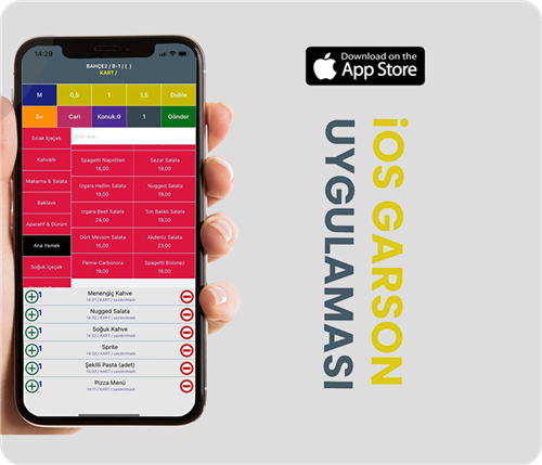 Garson Modülü - Flexpos  Garson El Terminali ile Her işinizi Yapın İos Android Uyumluyuz